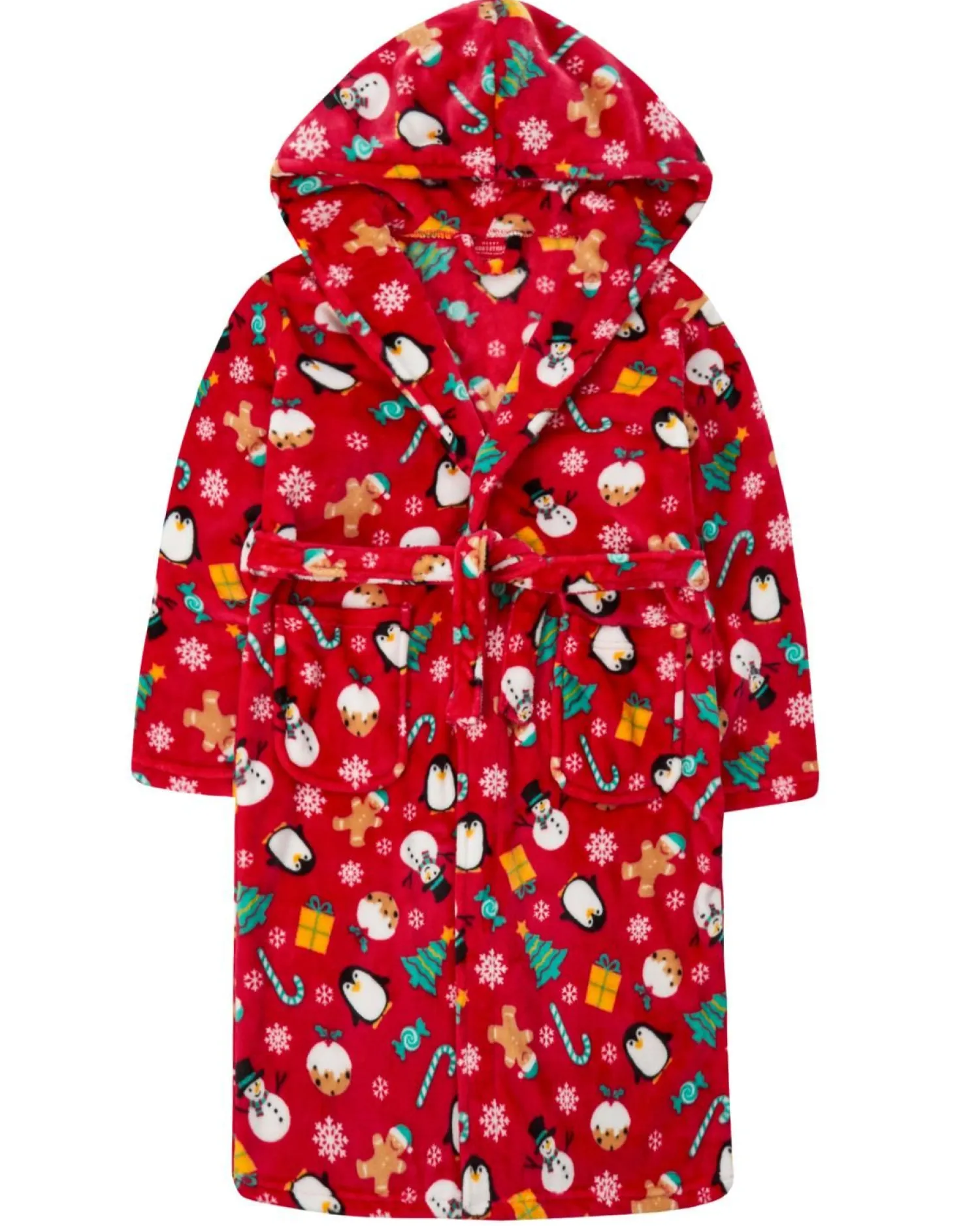 kids_christmas_hooded_dre_1.webp Kids * Kids Christmas Hooded Dressing Gown - Red