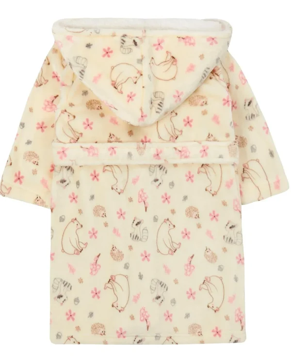 Kids * Kids Cream Woodland Dressing Gown