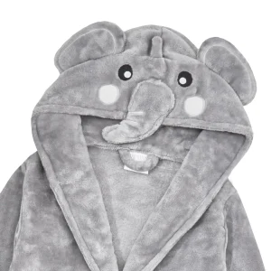 Kids Minikidz Kids Elephant Face Fleece Robe