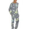 Kids Follow That Dream Kids Glow In The Dark Dinosaur Pyjamas