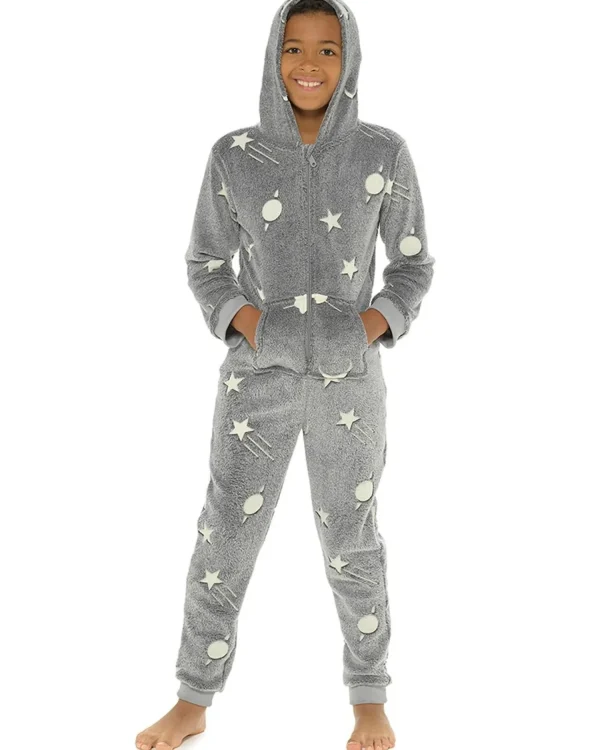 Kids Follow That Dream Kids Glow In The Dark Space Onesie