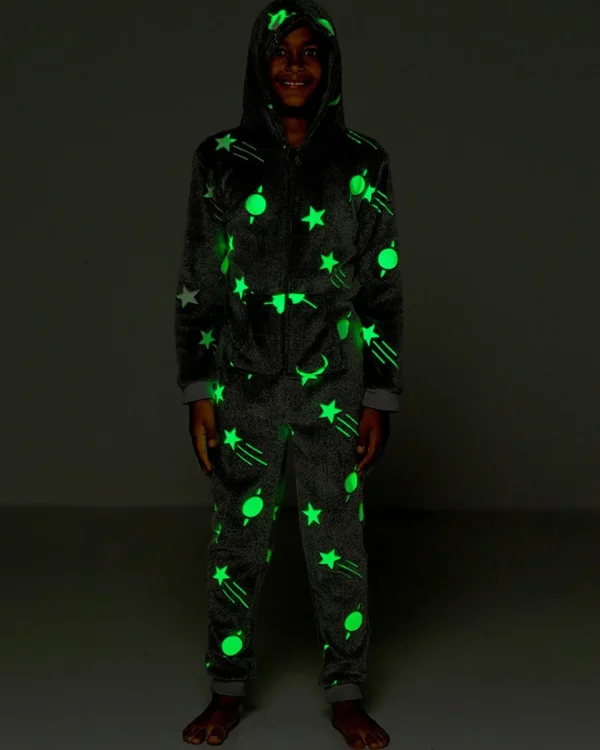 Kids Follow That Dream Kids Glow In The Dark Space Onesie