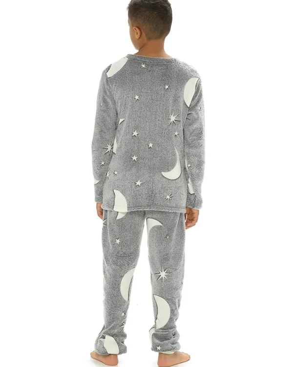 Kids Follow That Dream Kids Glow In The Dark Star & Moon Pyjamas