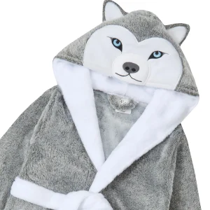 Kids * Kids Grey Husky Dressing Gown