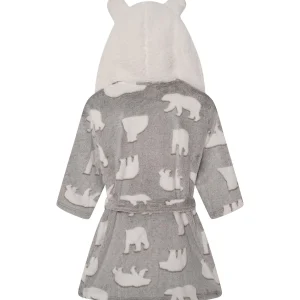 Kids * Kids Grey Polar Bear Dressing Gown