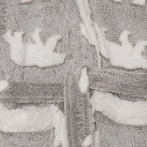 Kids * Kids Grey Polar Bear Dressing Gown