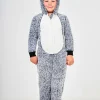 Kids * Kids Grey Wolf Onesie
