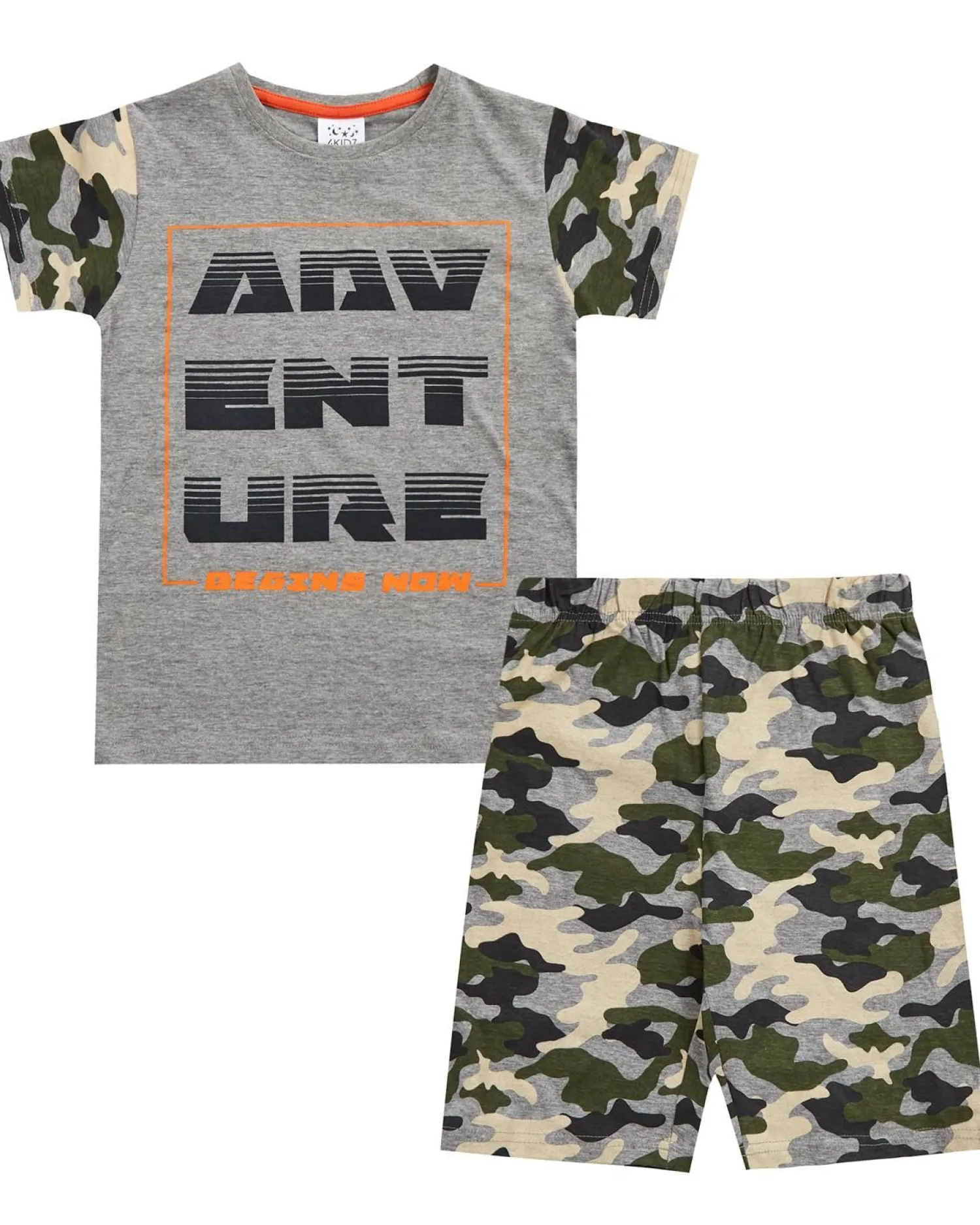 kids_jersey_camo_adventur_1.webp Kids * Kids Jersey Camo Adventures Short Pyjamas