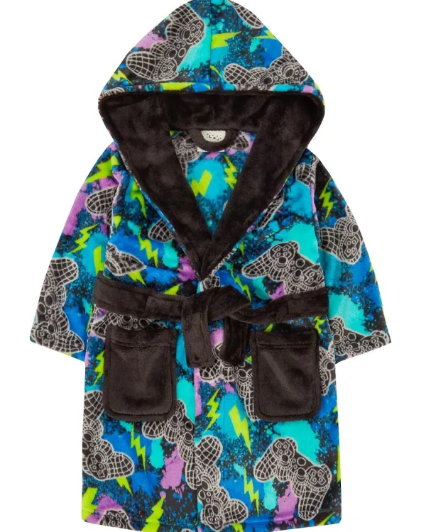 Kids * Kids Multicoloured Gaming Dressing Gown