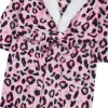 Kids * Kids Pink Leopard Print Dressing Gown