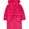 Kids * Kids Plush Dressing Gown - Hot Pink