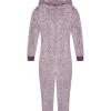 Kids * Kids Purple Hedgehog Onesie