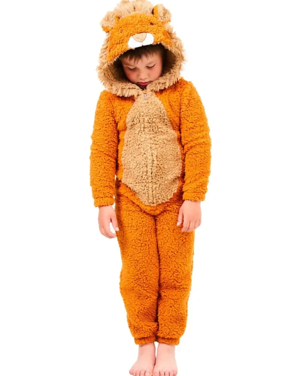 Kids * Kids Sherpa Lion Onesie