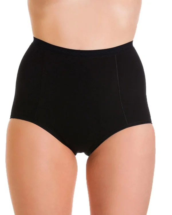 La Marquise Knickers | 2 Pack Control Maxi Brief - Black
