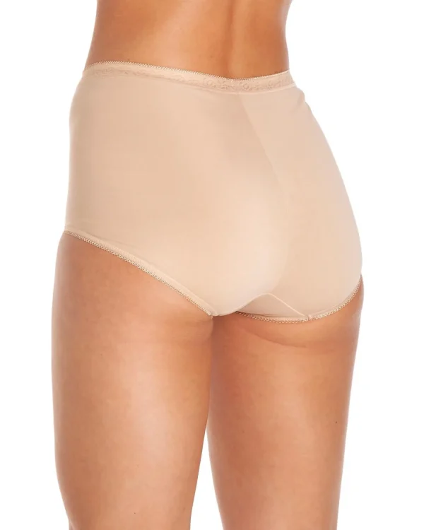 La Marquise Knickers | 3 Pack Maxi Brief - Nude