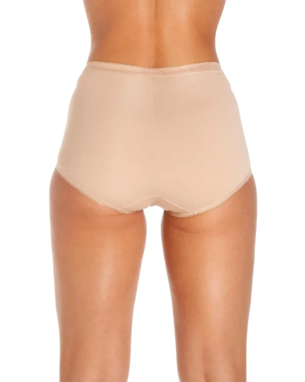 La Marquise Knickers | 3 Pack Maxi Brief - Nude