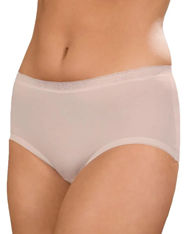 La Marquise Knickers | 3 Pack Midi Brief - Skin