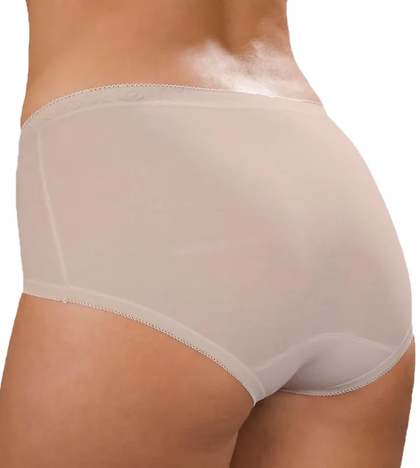 La Marquise Knickers | 3 Pack Midi Brief - Skin