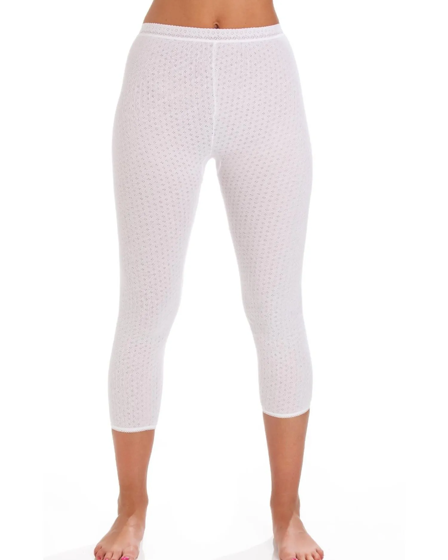 la_marquise__pack_viloft__0.webp La Marquise Thermals | 2 Pack Viloft Thermal Long Pants - White