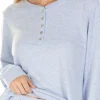 La Marquise Pyjamas | Lush Lounge Cloudknit Pyjamas - Blue