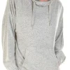 La Marquise Pyjamas | Lush Lounge Cloudknit Cowl Neck Pyjamas - Grey