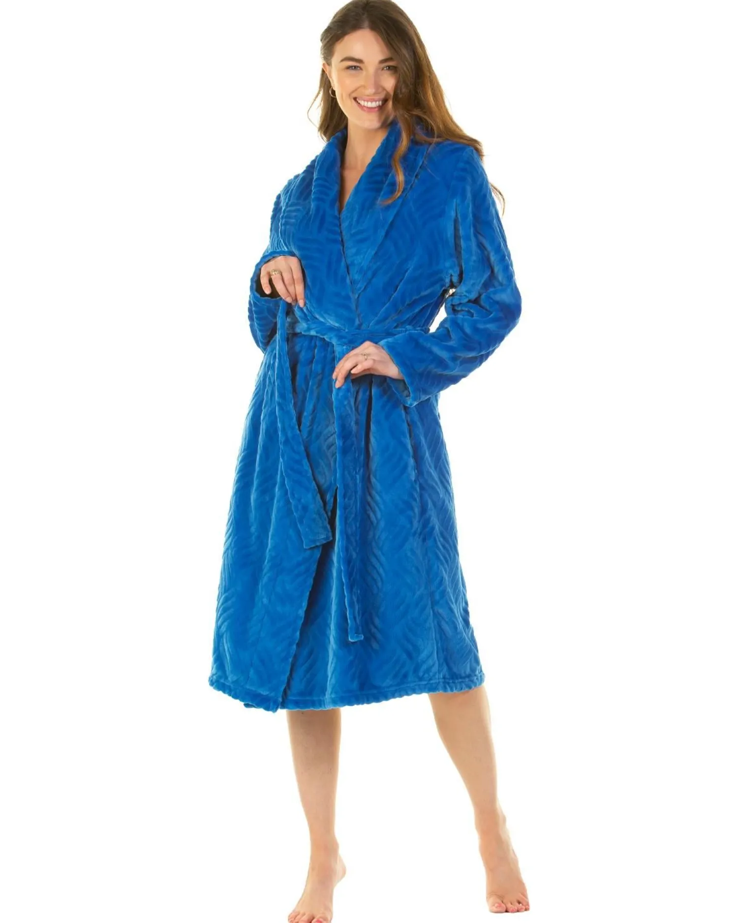 la_marquise_midnight_tuli_1-5.webp La Marquise Dressing Gowns | Midnight Tulip Dressing Gown - Teal