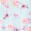 La Marquise Pyjamas | Silkyknit Summer Garden Pyjamas - Blue