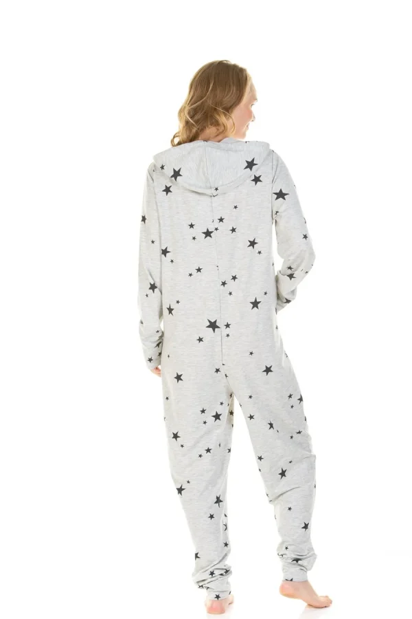 La Marquise Onesies | Starry Days Jersey Hooded Onesie