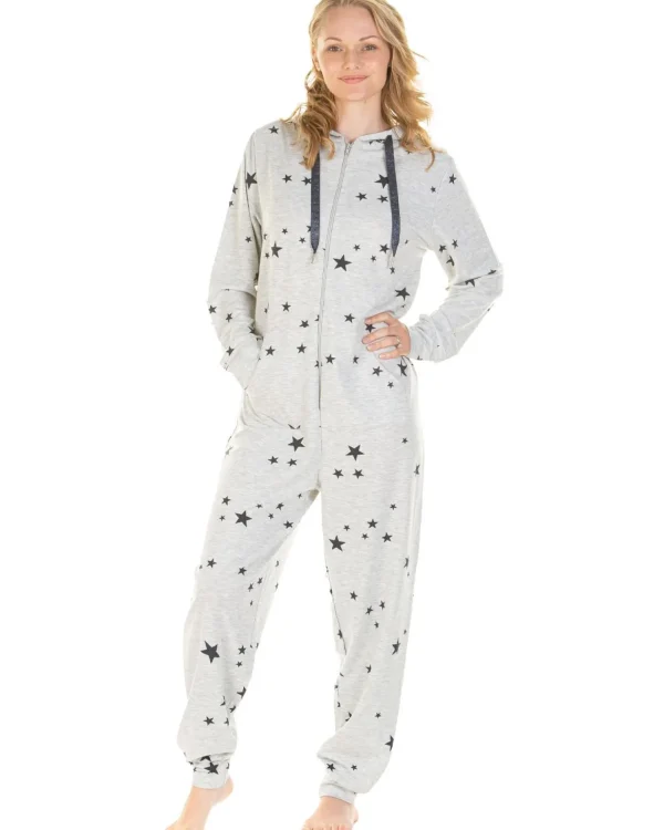La Marquise Onesies | Starry Days Jersey Hooded Onesie