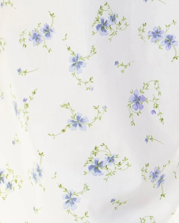 La Marquise Pyjamas | Wallflower Button Pyjamas - Blue