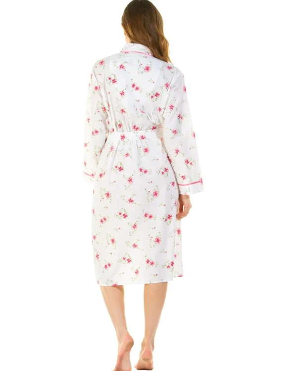 La Marquise Dressing Gowns | Wallflower Robe - Pink