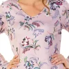 La Marquise Pyjamas | Winter Floral Long Sleeve Pyjamas - Pink
