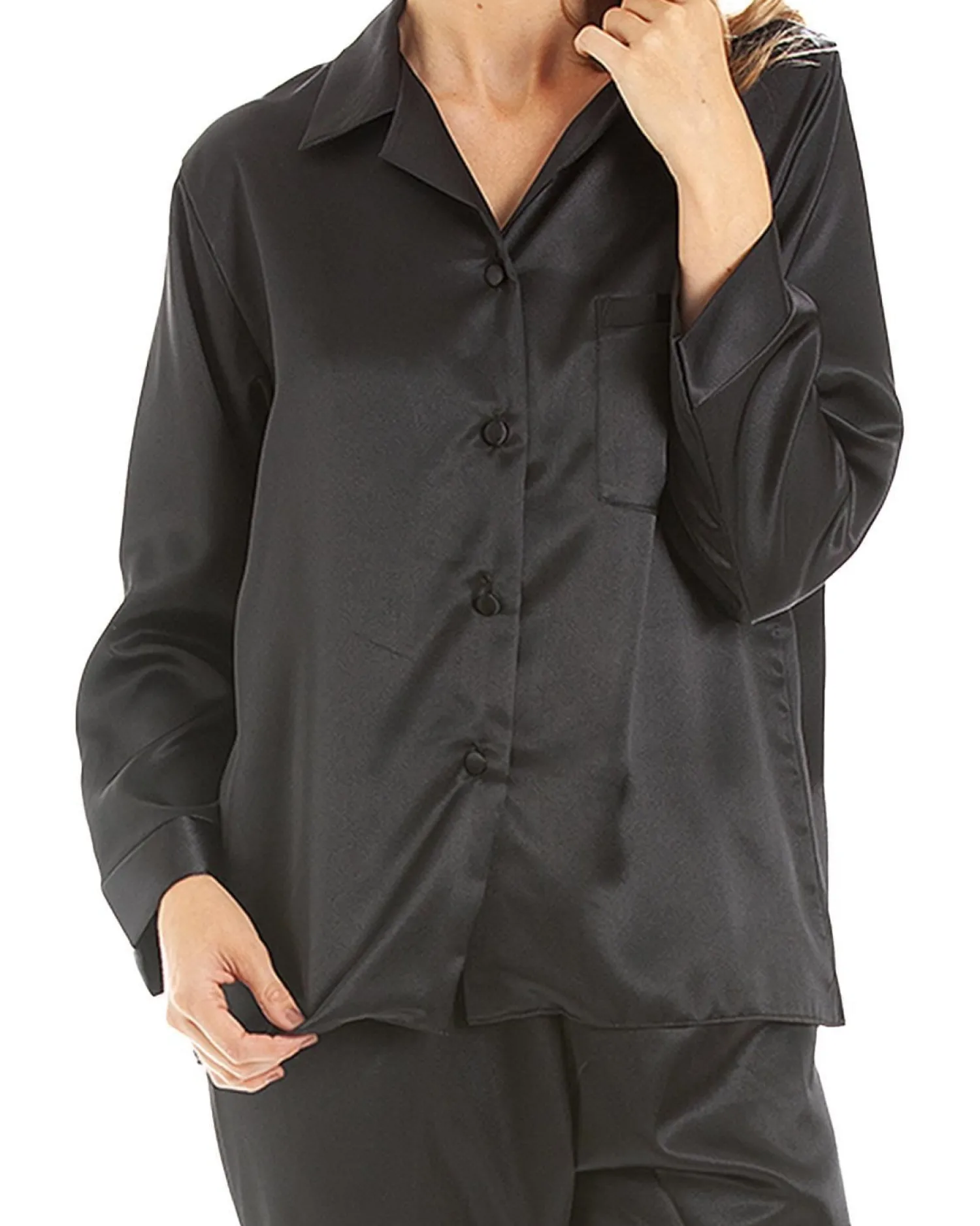lady_olga_satin_pyjamas___1-5.webp Lady Olga Pyjamas | Satin Pyjamas - Black