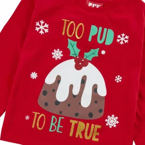 Kids * Little Kids Pudding Christmas Pyjamas
