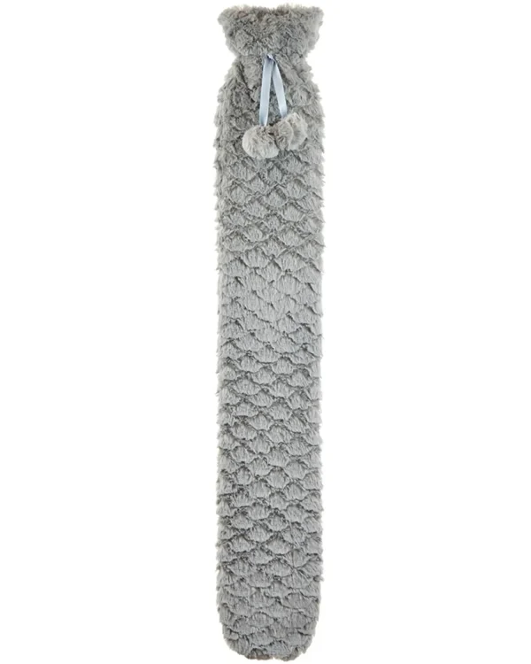 * Long Cut Hot Water Bottle - Grey
