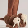 Men Loungeable Adults Walrus Slippers