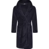 Men Loungeable Fleece Dressing Gown - Navy