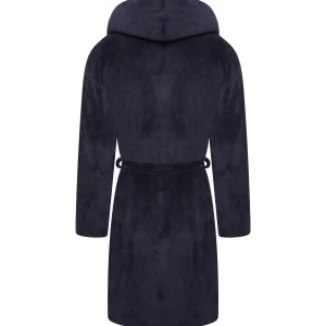 Men Loungeable Fleece Dressing Gown - Navy