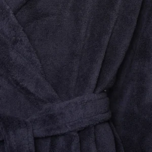 Men Loungeable Fleece Dressing Gown - Navy