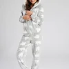 Loungeable Onesies | Grey Polar Bear Onesie