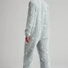 Loungeable Onesies | Grey Sparkle Star Onesie