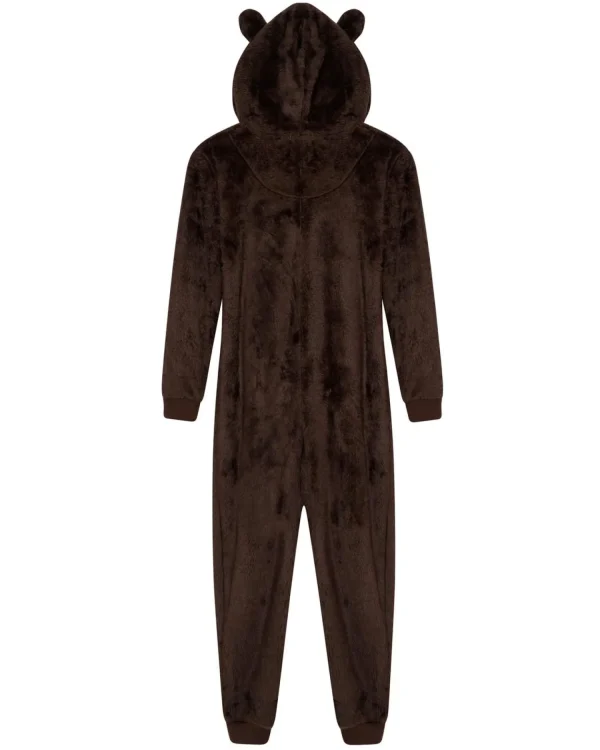 Men Loungeable Mens Brown Bear Onesie