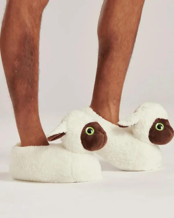 Men Loungeable Mens Llama Slippers
