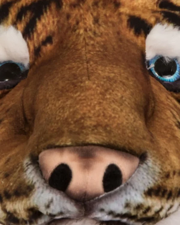 Men Loungeable Mens Novelty Tiger Slippers