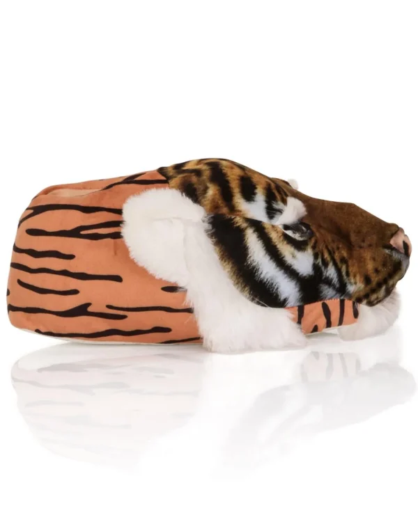 Men Loungeable Mens Novelty Tiger Slippers