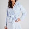 Loungeable Dressing Gowns | Moon & Star Print Dressing Gown