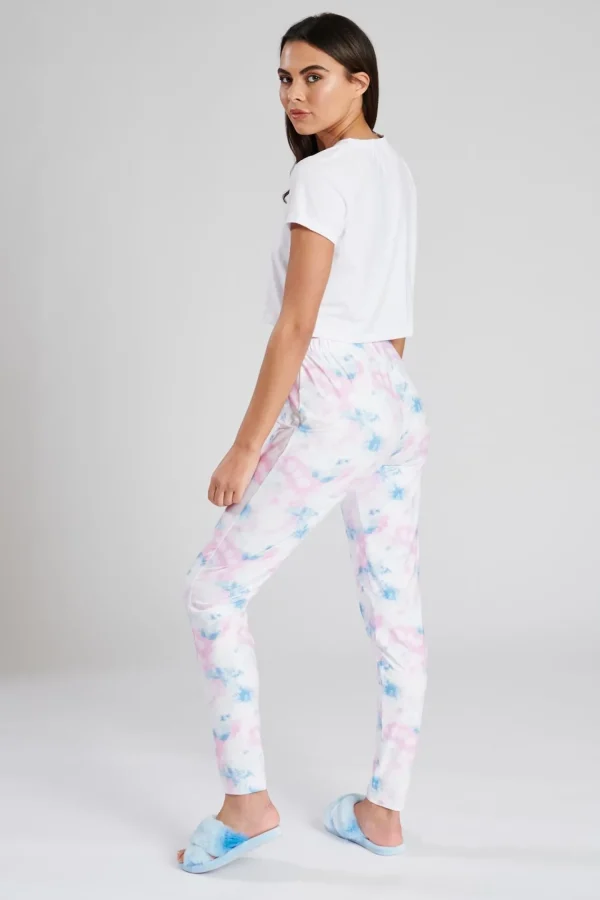 Loungeable Pyjamas | Pastel Tie Dye Pyjamas