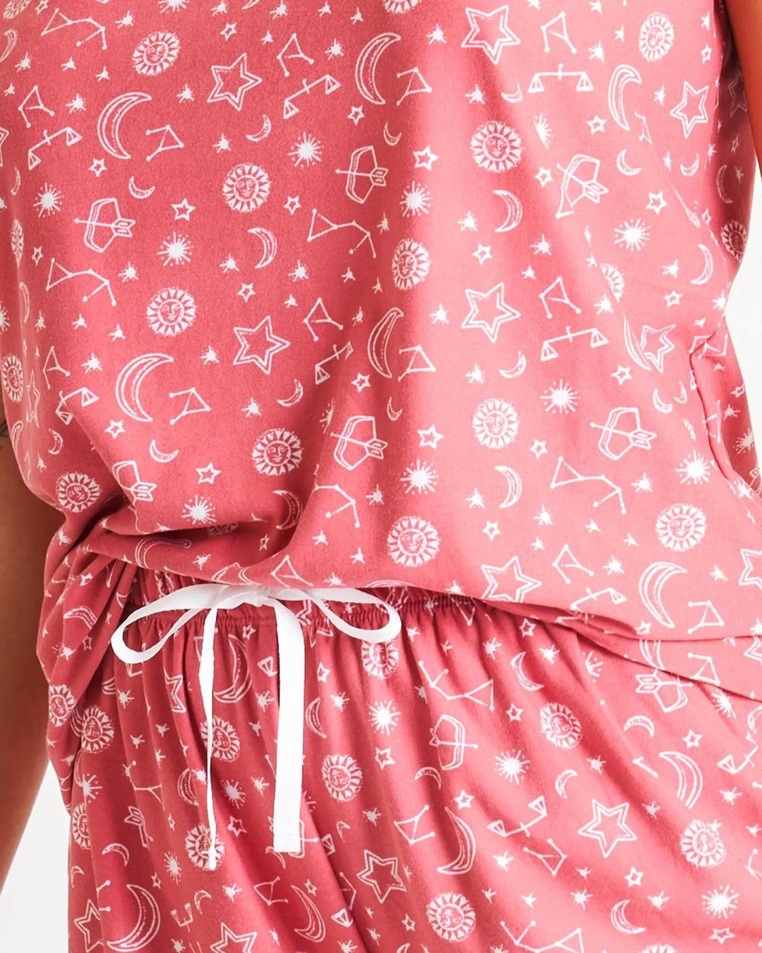 loungeable_pink_astrology_3.webp Loungeable Pyjamas | Pink Astrology Short Pyjamas