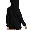 Loungeable Onesies | Sherpa Teddy Romper - Black