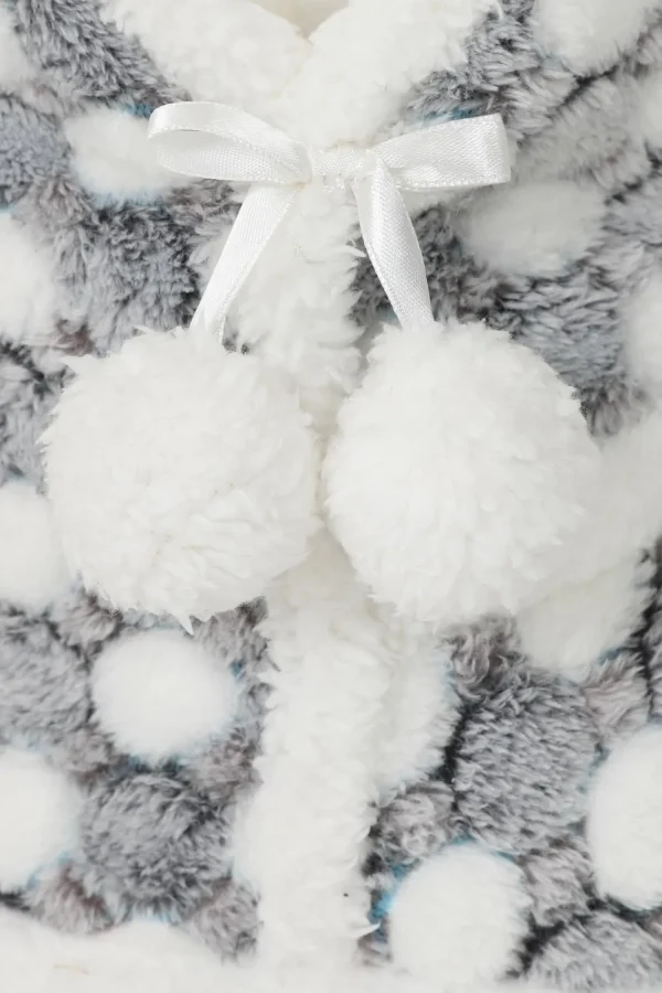 Loungeable Slippers | Womens Spotted Bootie Slippers